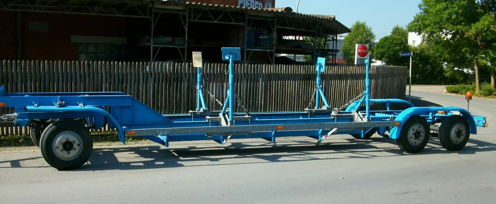 Tieflader für Boot - Bootstransporter - abgelastet auf 9000kg