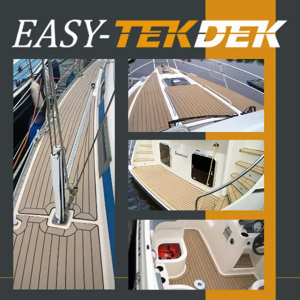 Neptun Yachten ist deutscher Vertreibspartner für Easy Tek Dek Kunststffbelag für Boote.