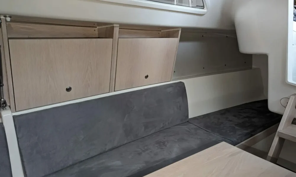 Segelboot Neptun 21 Innenraum Steuerbord